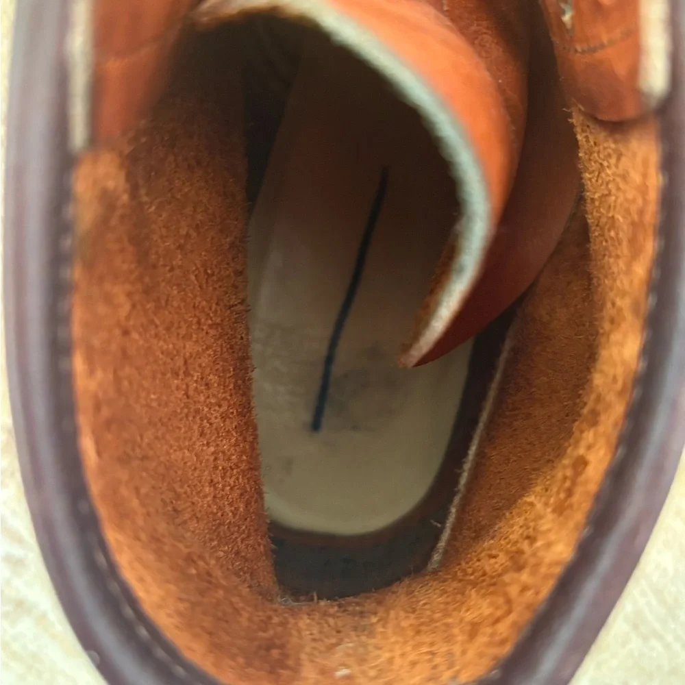 Red Wing Shoes Women’s Moc Boots - Tan Leather - Picture 8 of 12